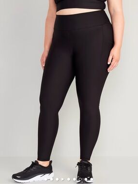 Old Navy Black High-Rise Performance Leggings